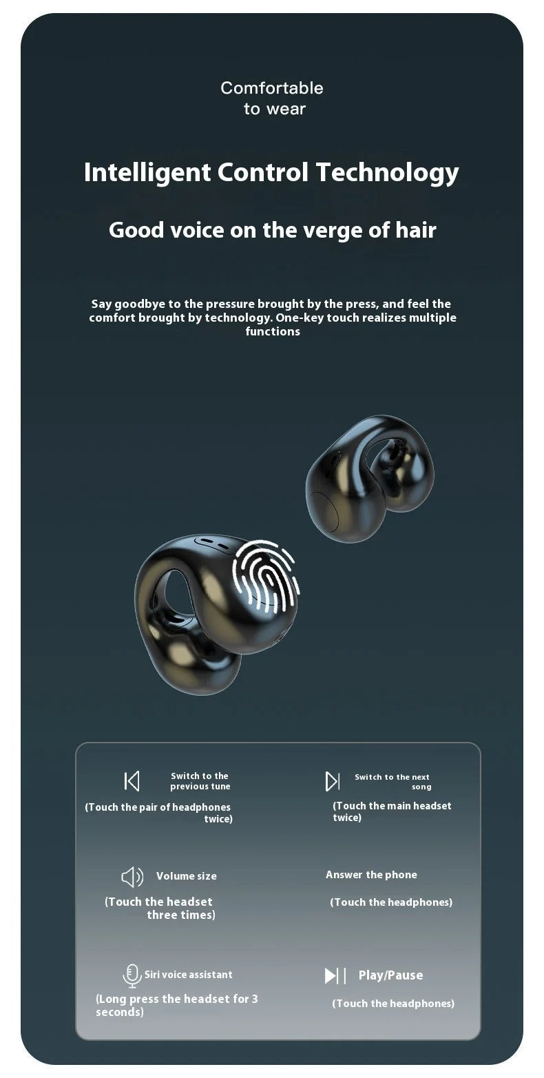Xiaomi T75 Bluetooth Earphones Bone Conduction Wireless HiFi Stereo Sports Waterproof Earphones