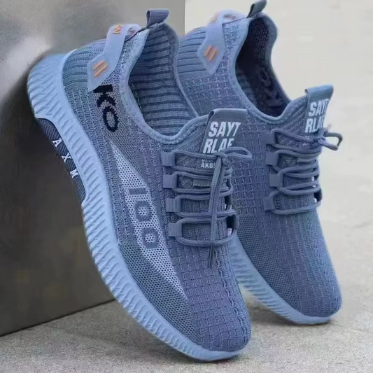 New Men's Sports Shoes Casual Breathable Soft Bottom Men's Sneaker Mesh Comfortable Shoes for Men Trendy and Versatile Man Shoes