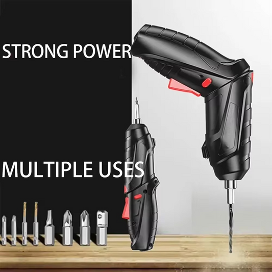 Screwdriver Drill Kit Folding Home Power Tools