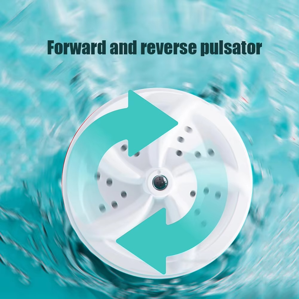 Portable washing machine turbine