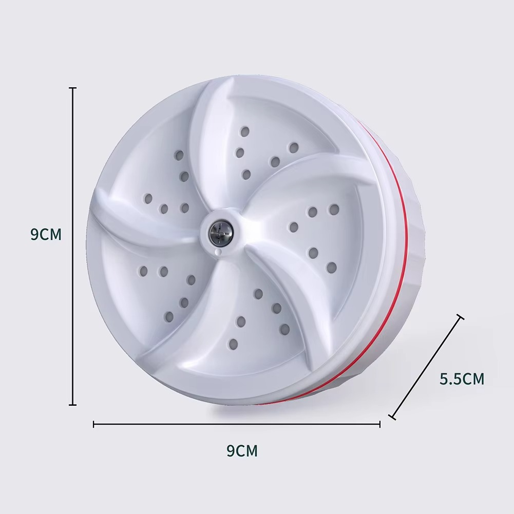 Portable washing machine turbine